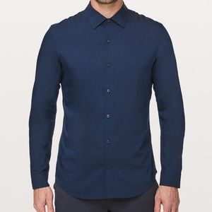 Lululemon Men’s Long sleeve button up Dress Shirt